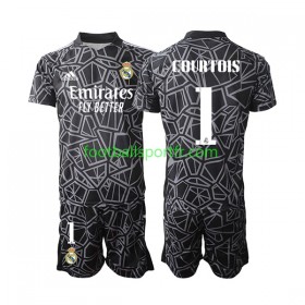 Tenue Real Madrid Courtois 1 Gardien Enfant Exterieur 2022-2023 Maillot de Foot